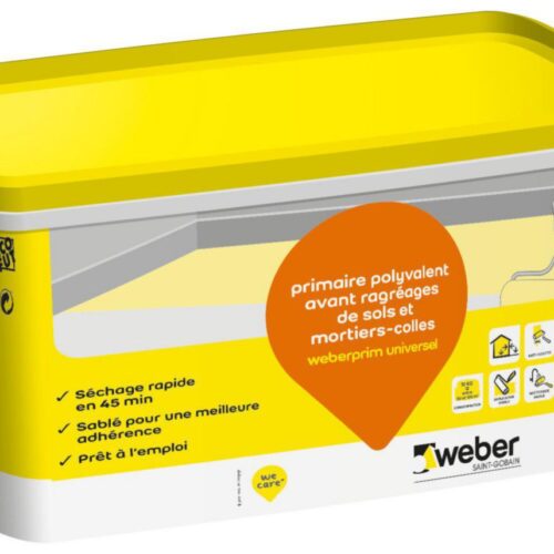 Primaire polyvalent weberprim universel – seau de 10 kg