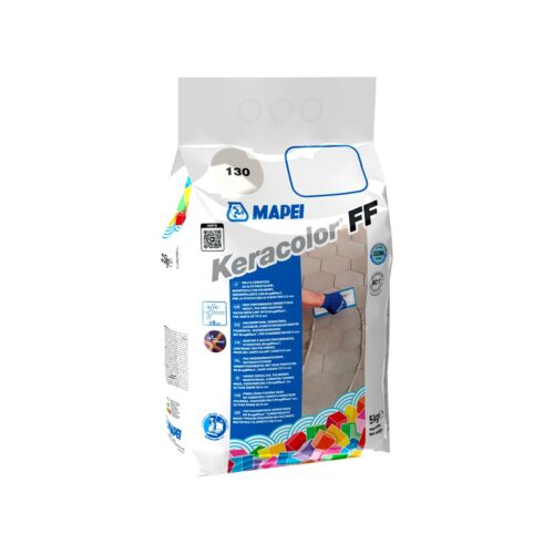 Mortier de jointoiement Mapei Keracolor FF n°100 blanc pour joint de 1 à 6 mm boite de 5 kg Réf. 5N10045A